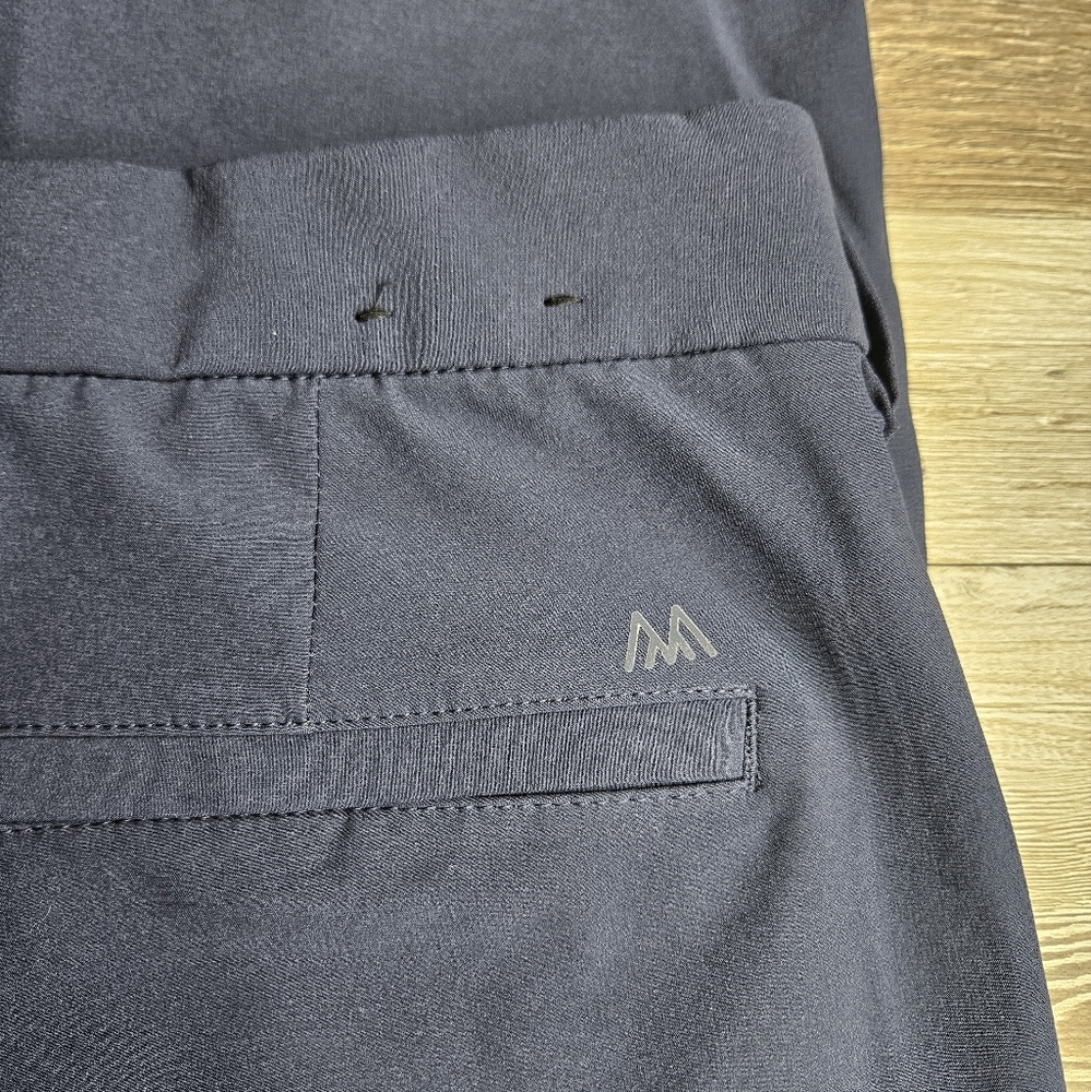 Mizzen + Main Men's Helsman Slim Pants Navy Blue 34x32 - Picture 9 of 9